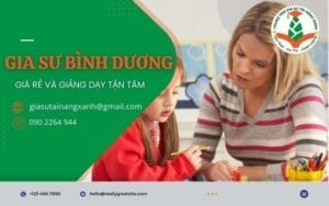 Gia sư Bình Dương giá rẻ và giảng dạy tận tâm