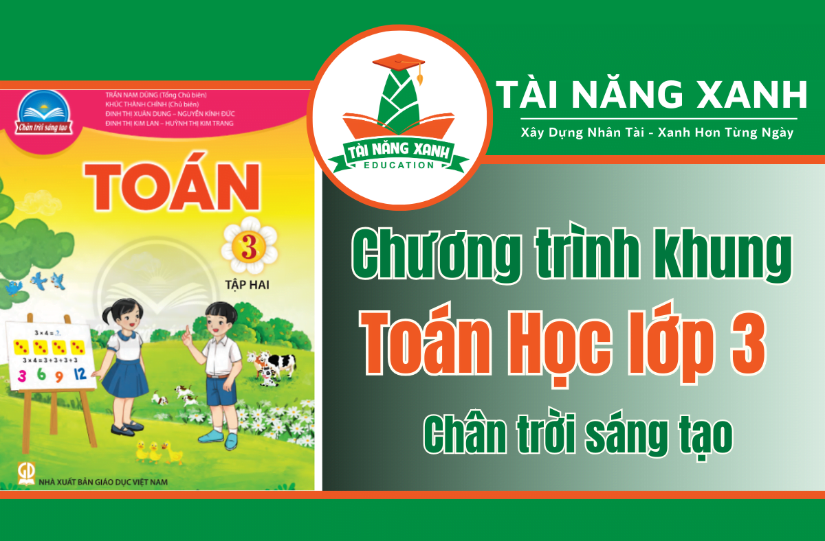 toán học lớp 3 chân trời sáng tạo